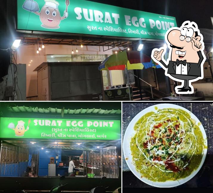 Check out the photo depicting interior and food at SURAT EGG POINT