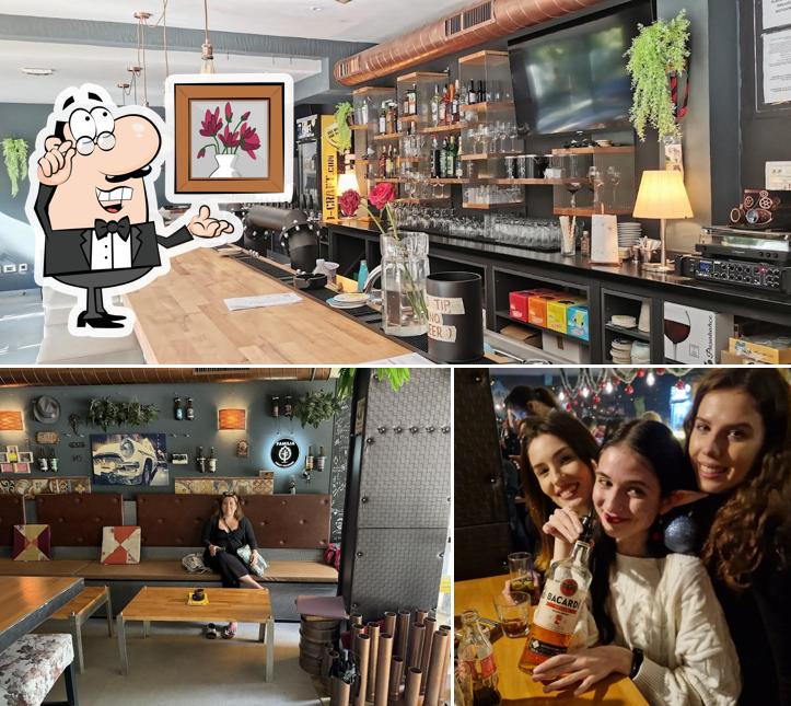 Dai un'occhiata agli interni di Screws & Beers