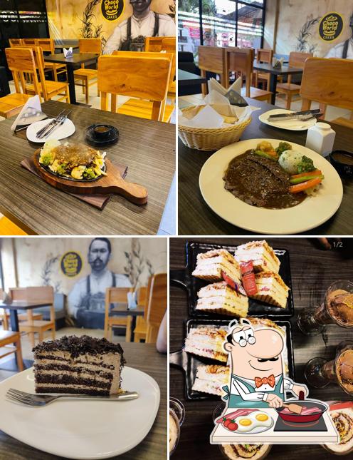 Omelette at Choco World