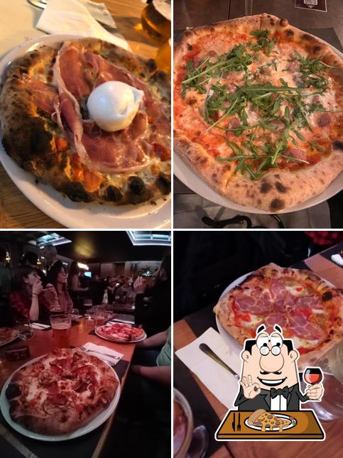 A Diplomatico Club, puoi provare una bella pizza