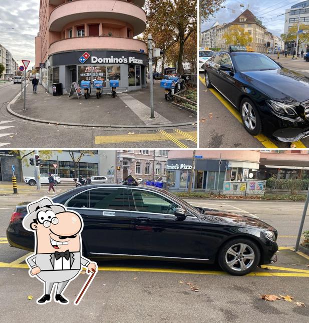 Gli esterni di Domino's Pizza