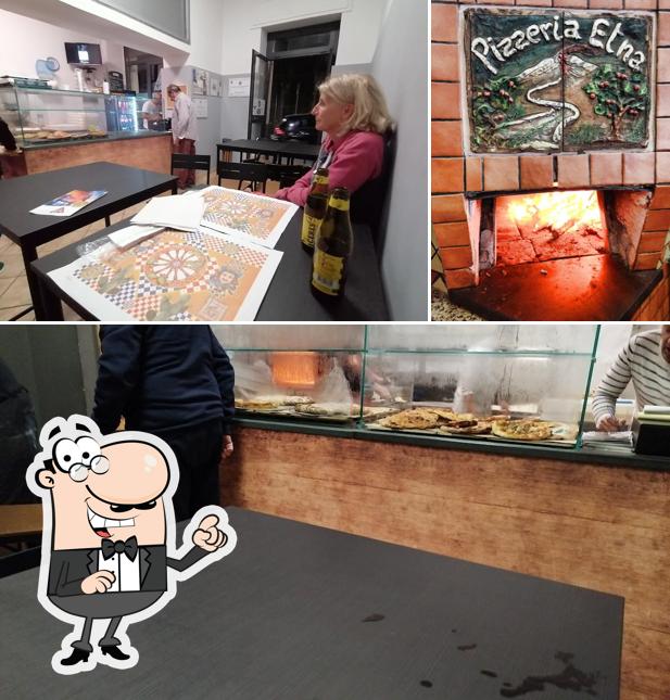 Gli interni di Pizzeria Etna