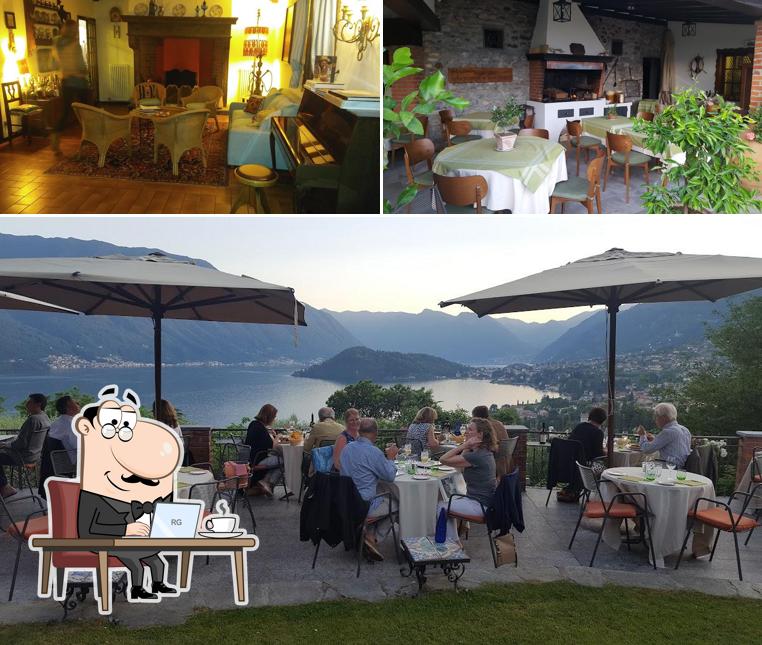 Gli interni di Al Veluu Ristorante Suites