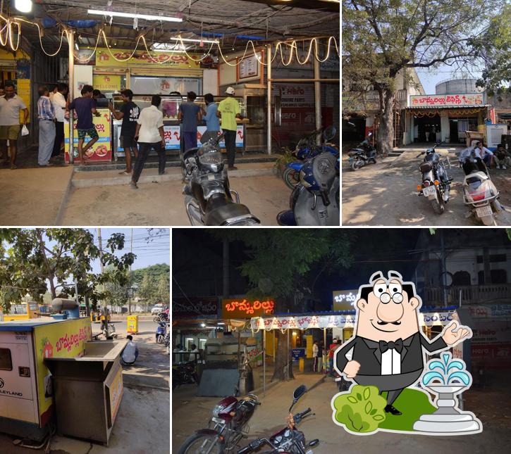 The exterior of Bommarillu Bojanam, Caterers, And Curry Point