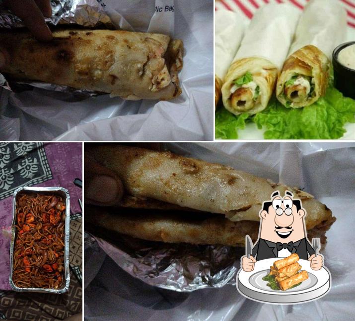 Spring rolls at Chachu Roll Corner