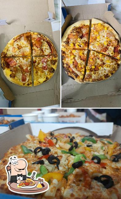 At Domino's Pizza K C Park, Dharwad, you can get pizza
