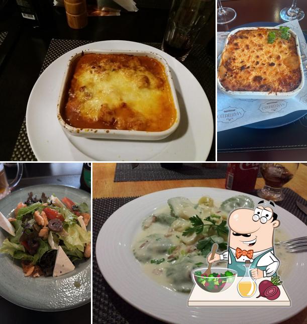 Salada de beterraba em Matterello Casa de Massas