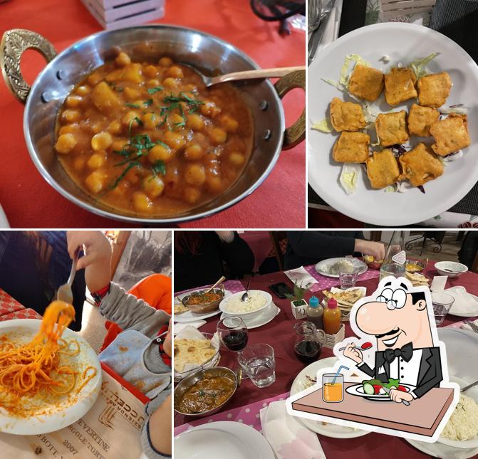 Cibo al Ristorante Indiano La Dolce Vita