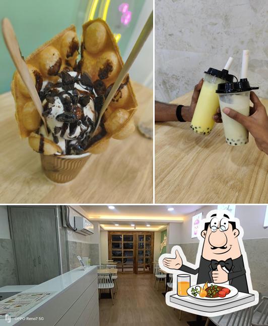 The restaurant's food and interior