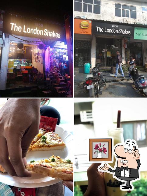 Check out how The London shakes And Cafe looks inside