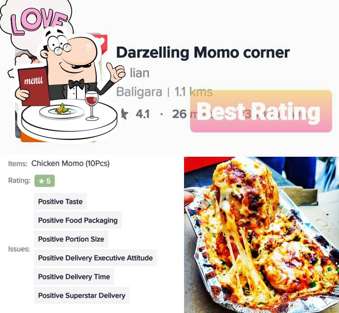 Food at Darjeeling Momo Corner