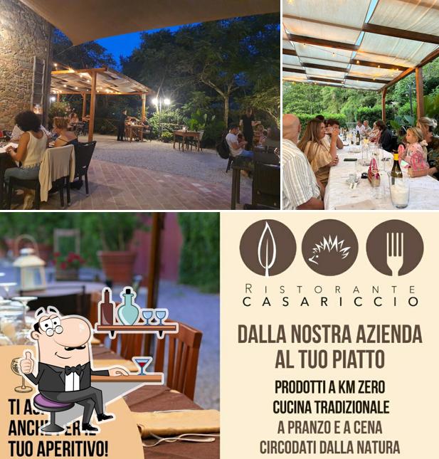 Gli interni di Locanda Casariccio