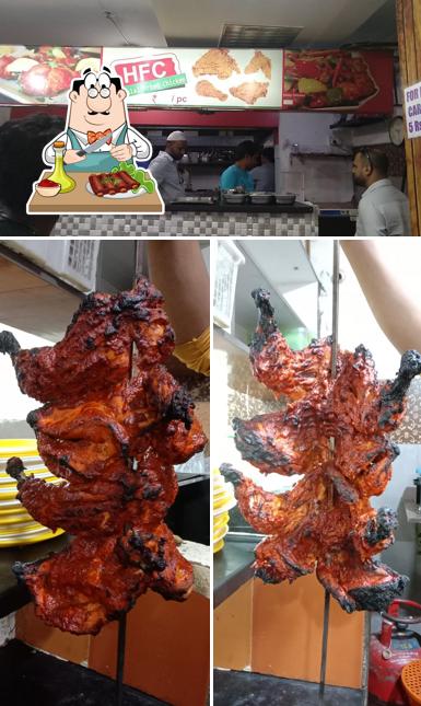 Baby back ribs at Mubarak Restaurant
