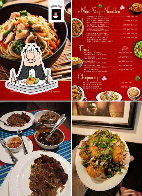 Food at Noodle & Spice