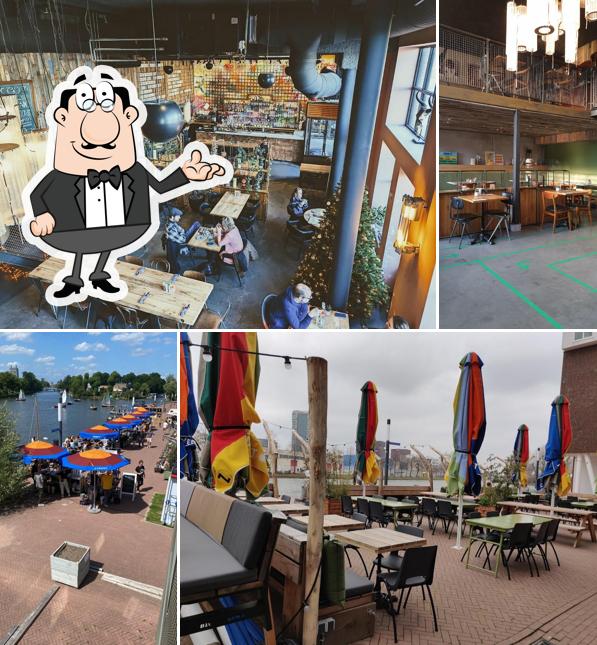Installez-vous à l'une des tables de Bar & Bistro Op Zuid