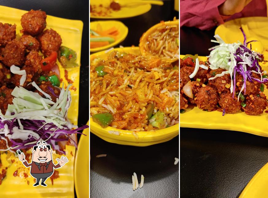 Food at Wok On Fire - Indo Chinese & Pan Asian