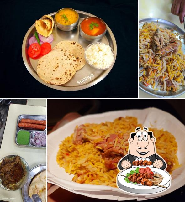 Food at Madina Hotel