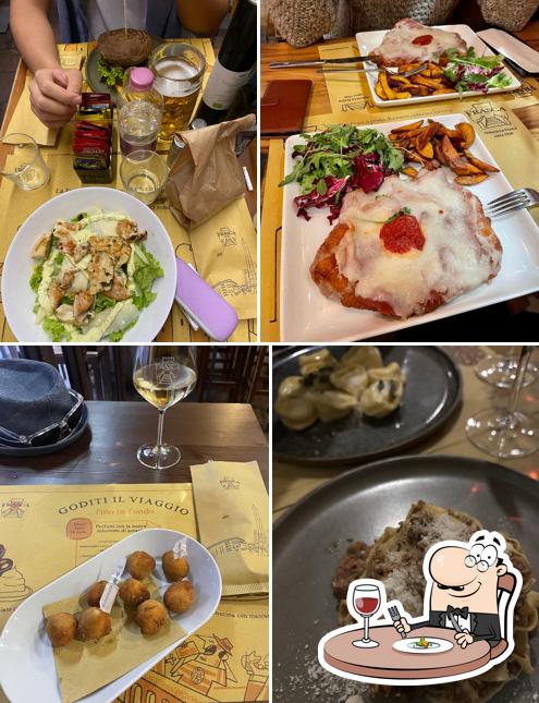 Platti al Osteria La Frasca al Vicolo