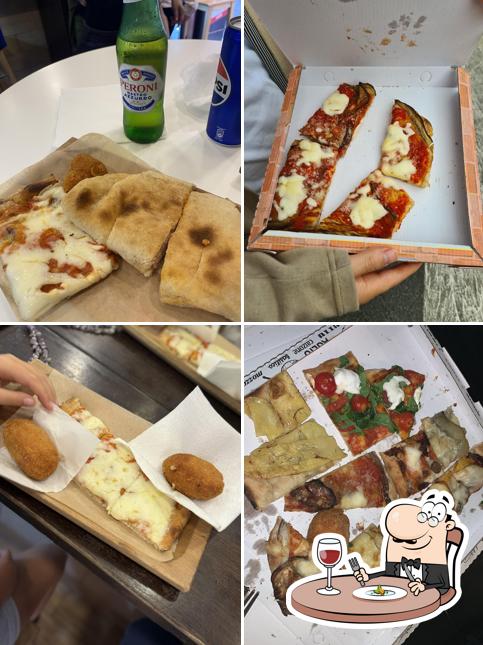 Platti al Pizza e Mozzarella