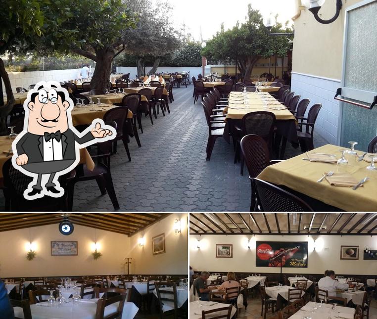 Gli interni di Pizzeria Il Vecchio Mulino Ristorante