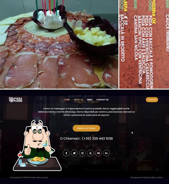 Platti al Pizzeria Okay