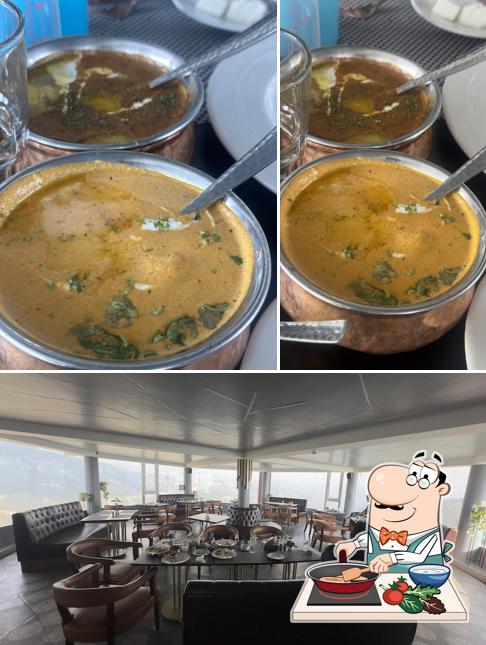 Chicken curry at Four winds 360 degrees Revolving Restaurant and Bar