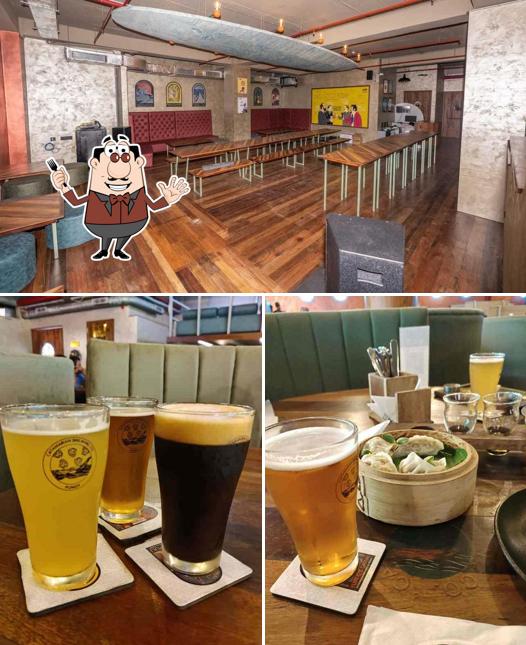 The restaurant's food and interior