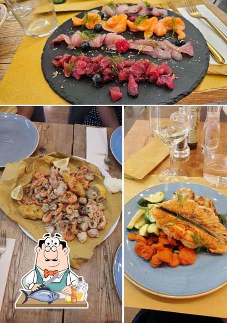 Salmone grigliato al Giros Lab
