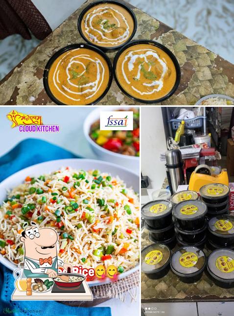 Fried rice at Mangalam Cloud Kitchen