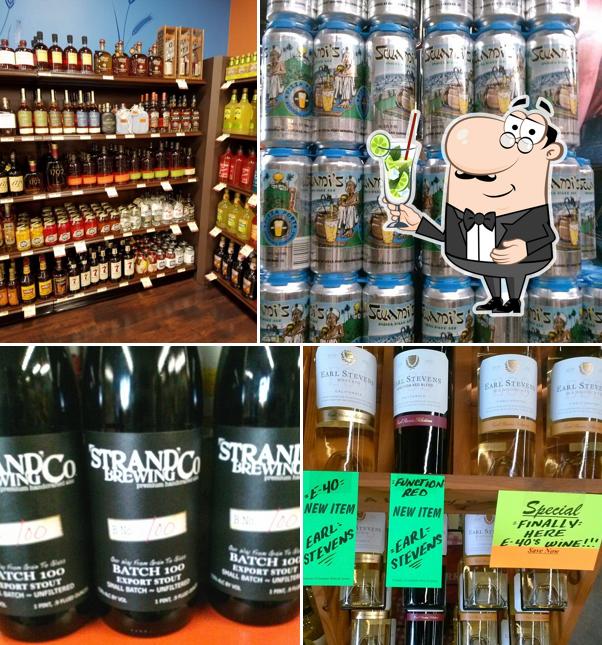 Liqour Paradise provides a selection of drinks