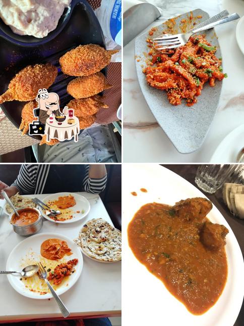 Food at Status Restaurant & Lodging (Kana Palace)