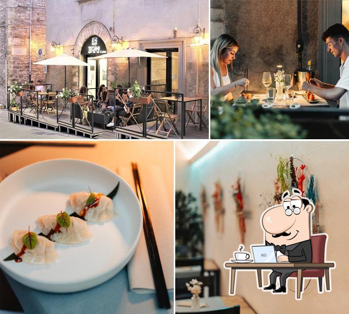 Gli interni di Tegami - Sushi Bar