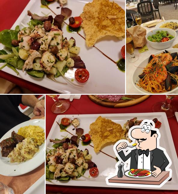 Cibo al Ristorante Pizzeria La Roccia