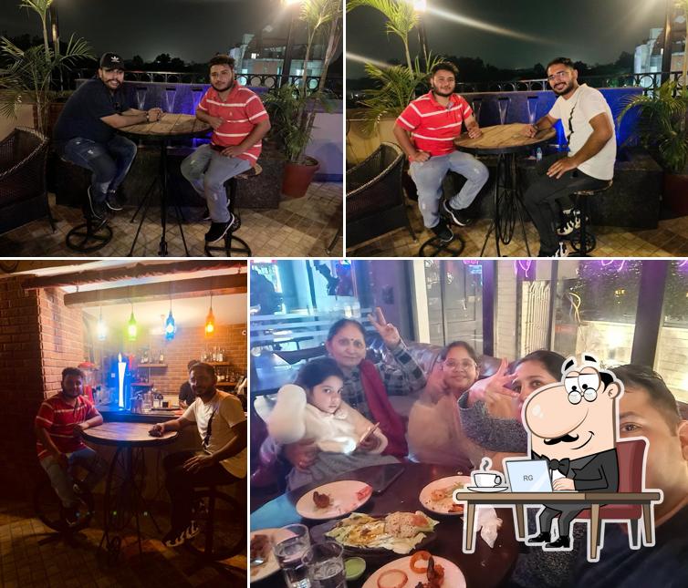 Check out how Sky Grill Restaurant Mohali looks inside