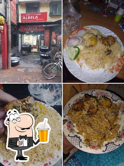 Enjoy a drink at Super Albela Biryani