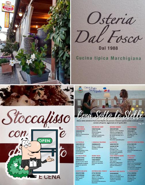 Goditi la vista dagli esterni di Ristorante Osteria Dal Fosco