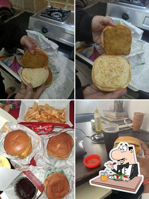 Food at Wendy's Burgers