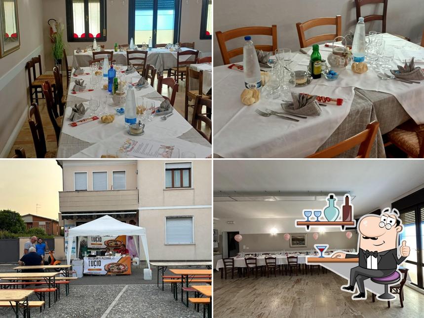 Dai un'occhiata agli interni di Pizzeria ristorante Da Lucio Turolla
