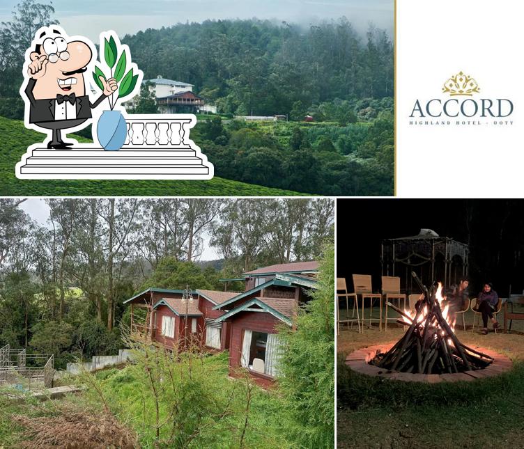 The exterior is an important feature of Accord Highland Ooty