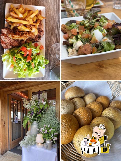Nourriture à Chez Albert - Restaurant à Combloux