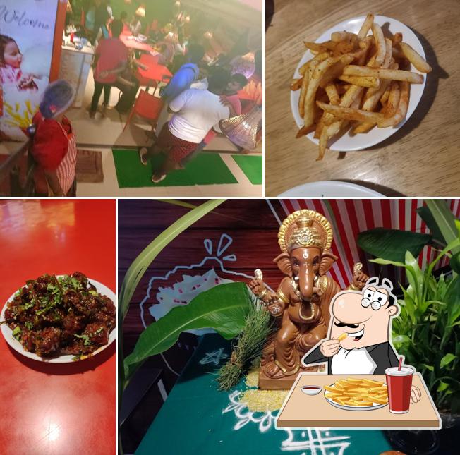 French fries at SUJI Chaats
