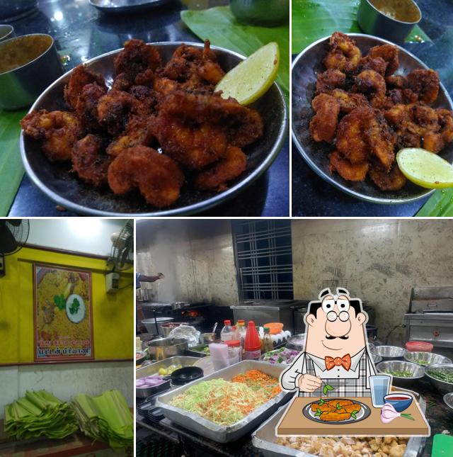 Chicken wings at Hotel Thatti vilas, Thenkasiyampathi