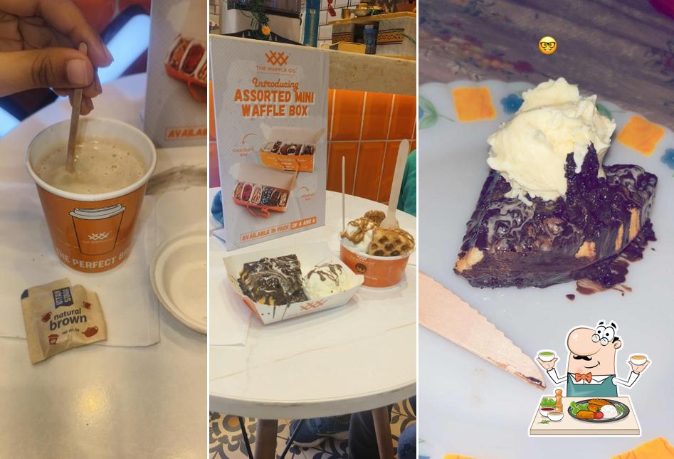 Food at The Waffle co