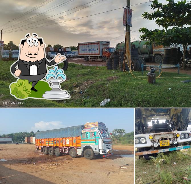 Check out how SHER E PANJAB FAMILY DHABA looks outside