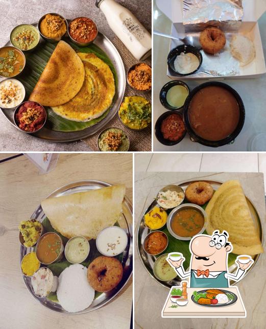 Food at Dosa Coffee