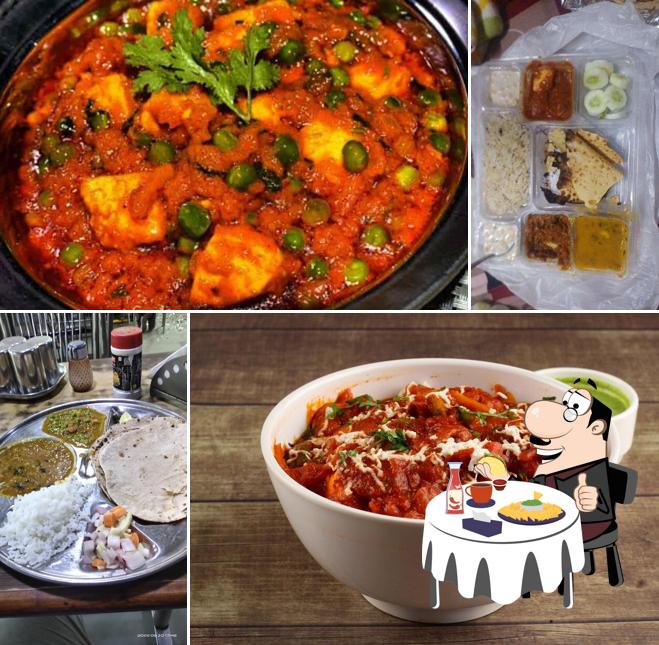 Cheese plate at Jagdish Veg Restaurant