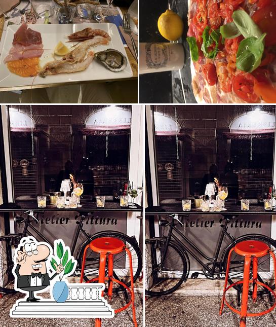 La foto di esterno e cibo da Marchino