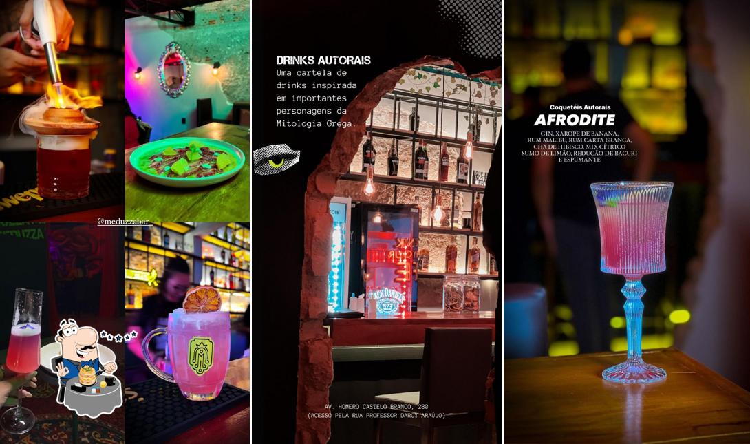 Platos en MEDUZZA - Bar and Cocktail