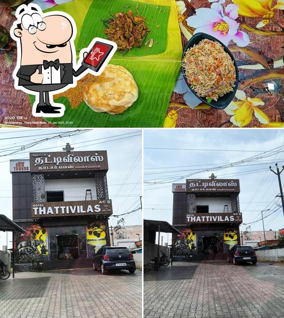 Hotel Thatti Vilas is distinguished by exterior and food