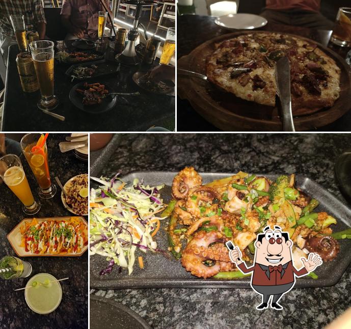 Food at Sky Lounge